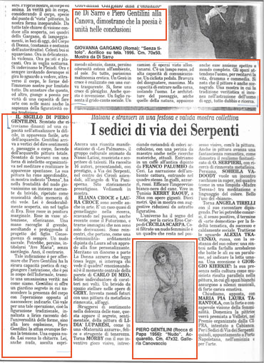 articolo Secolo d'italia